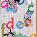 Schemi di lettere con personaggi Disney